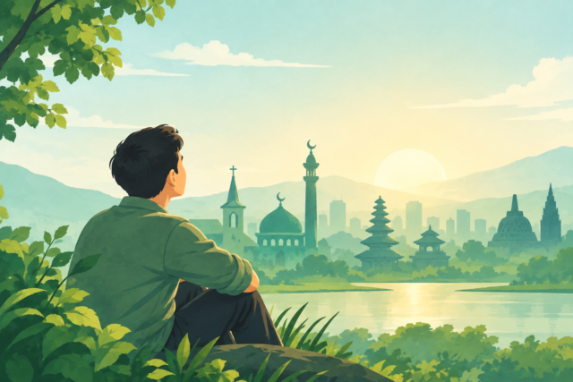 Moderasi Beragama dan Seni Menjadi Kita